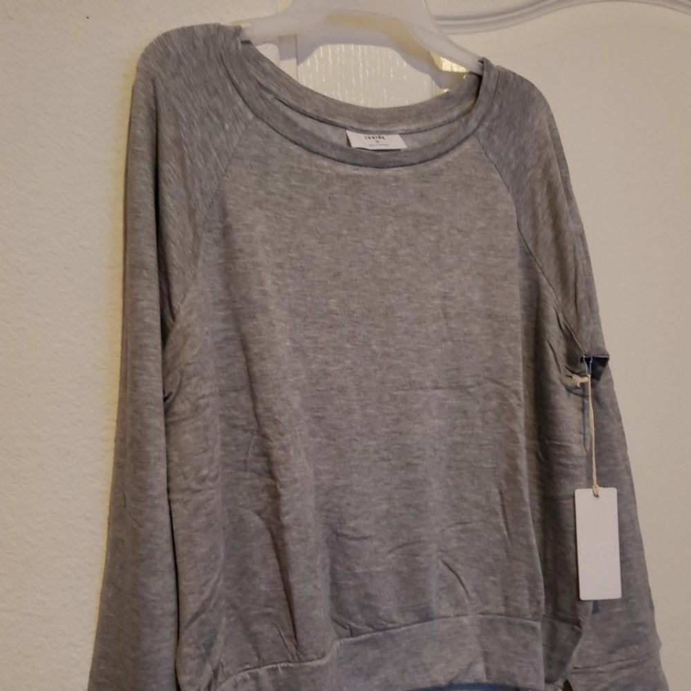Ivoire hi-low shirt